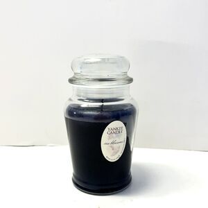 Yankee Candle Retired Sea Blossoms Jar Candle 12.3 oz Blue Rare Vintage